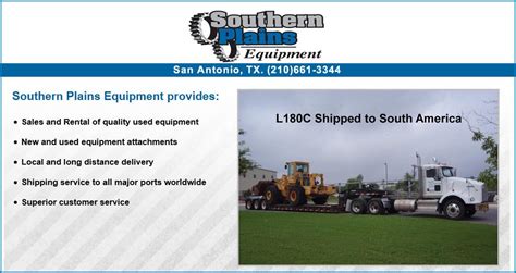 Southern Plains Equipment in San Antonio, TX